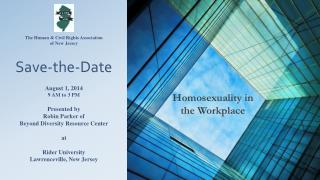 Homosexuality in the Workplace