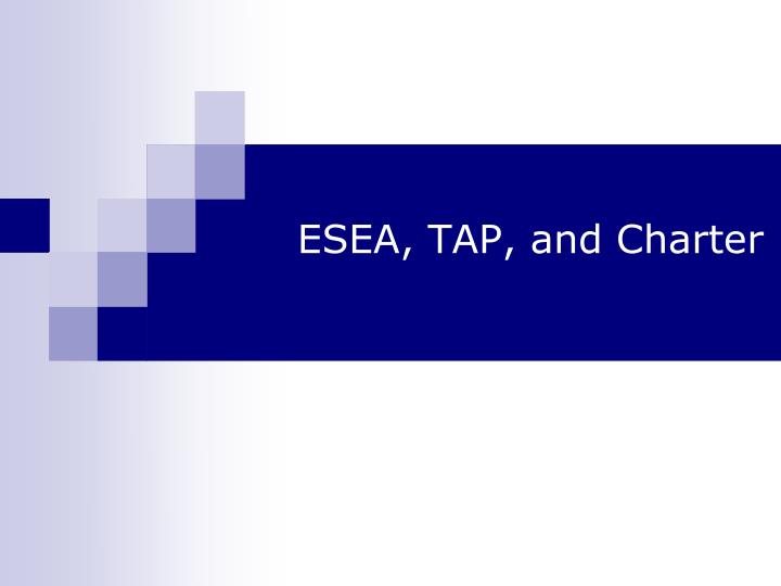 esea tap and charter