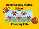 Henry County Middle School - slide 1