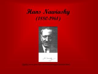 hans nawiasky 1880 1961