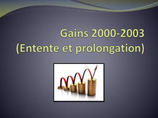 gains 2000 2003 entente et prolongation