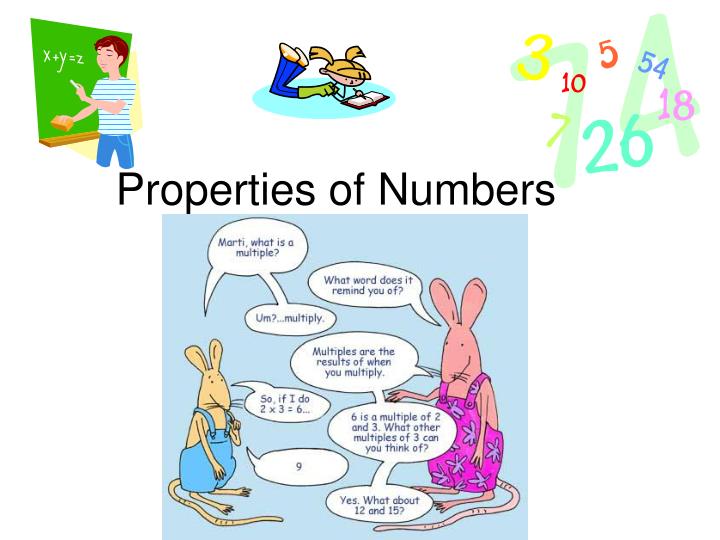 properties of numbers