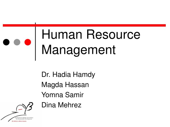 human resource management