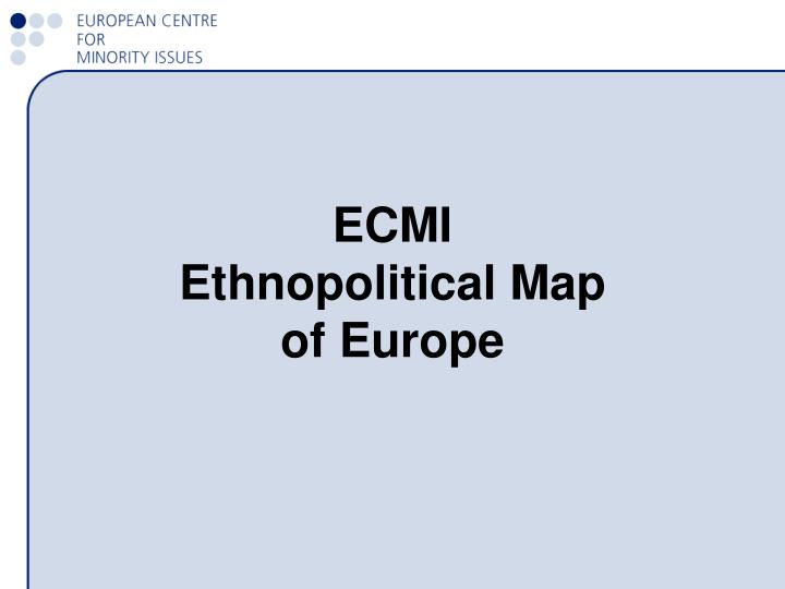 ecmi ethnopolitical map of europe