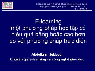 abdelkrim jebbour chuy n gia e learning v c ng ngh gi o d c