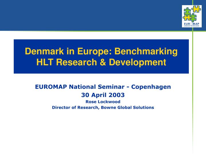 denmark in europe benchmarking hlt research development