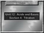Titration - slide 1