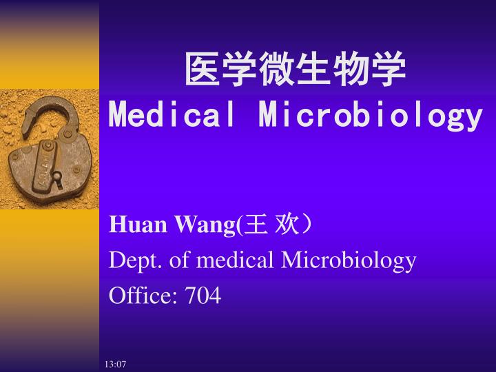 medical microbiology