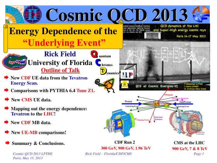 cosmic qcd 2013