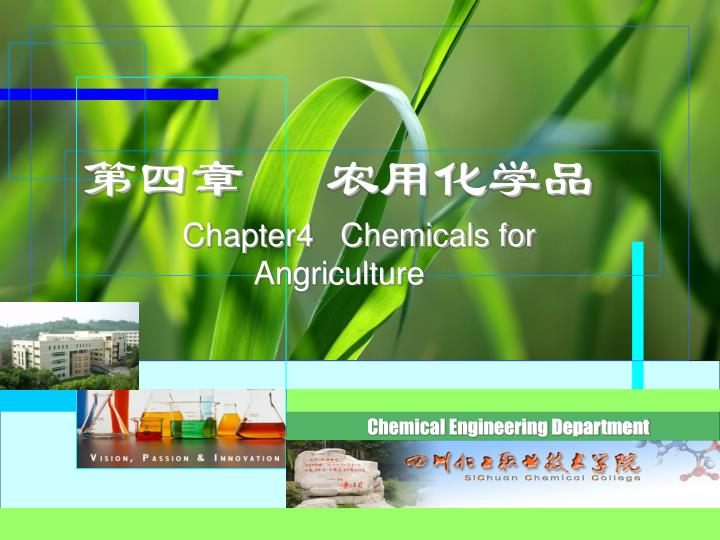 chapter4 chemicals for angriculture
