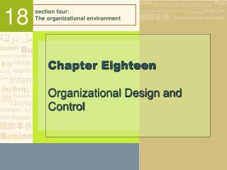 section four: The organizational environment