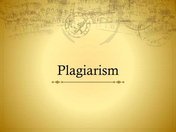 plagiarism