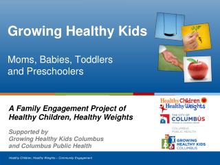 Growing Healthy Kids Moms, Babies, Toddlers and Preschoolers
