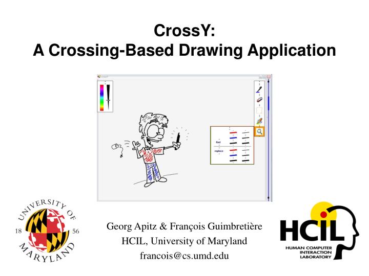 crossy a crossing based drawing application