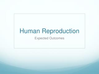 Human Reproduction