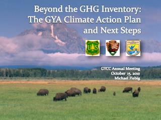 Beyond the GHG Inventory: The GYA Climate Action Plan and Next Steps