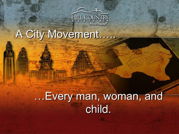 a city movement