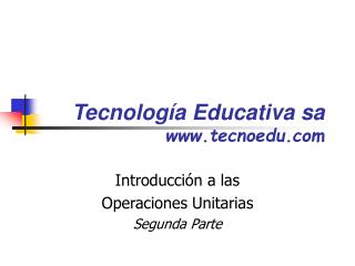 tecnolog a educativa sa www tecnoedu com