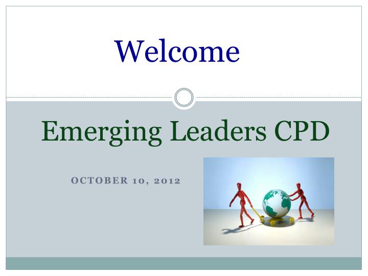 emerging leaders cpd