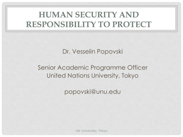 human security and responsibility to protect