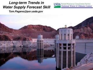 Long-term Trends in Water Supply Forecast Skill