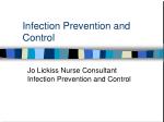 Infection Prevention and Control