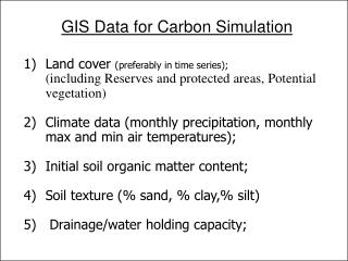 Land cover (preferably in time series);