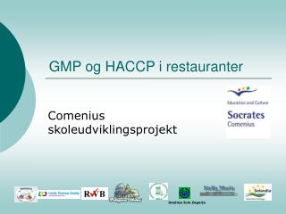 gmp og haccp i restauranter