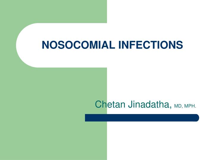 nosocomial infections