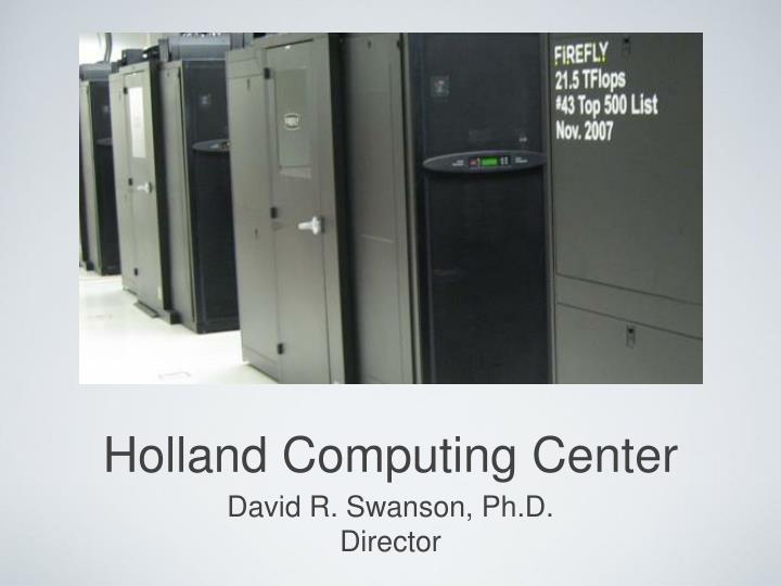holland computing center