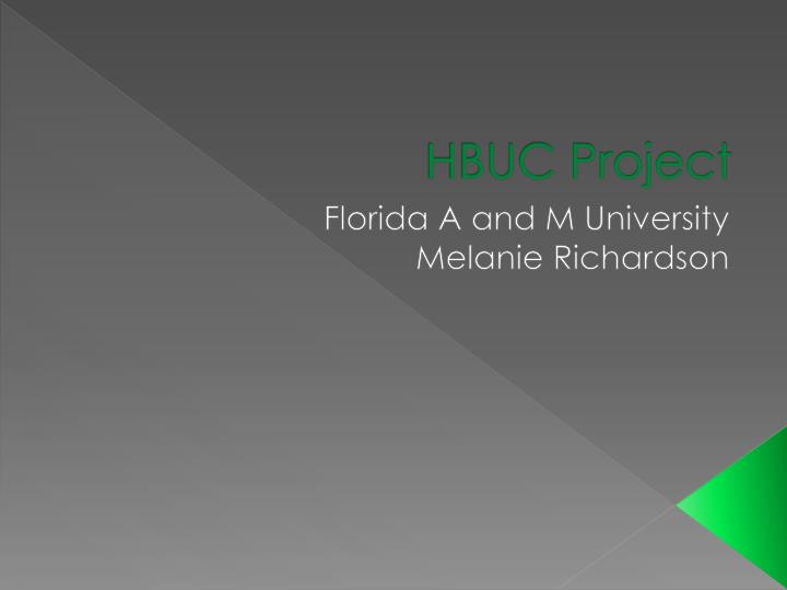 hbuc project
