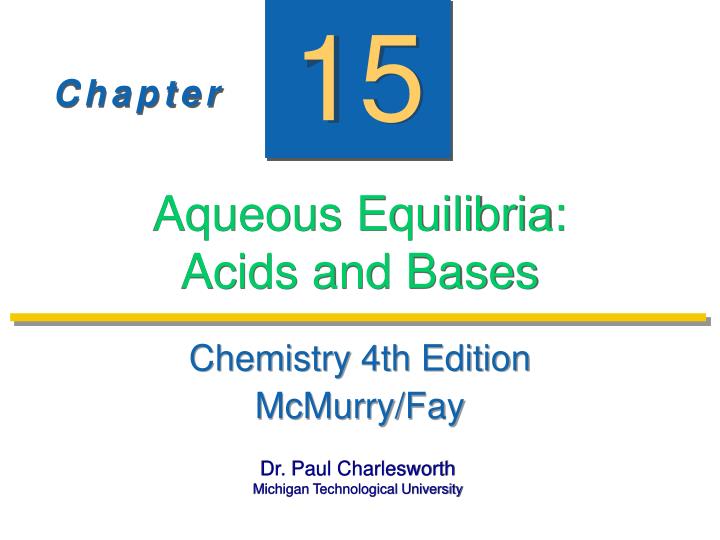 aqueous equilibria acids and bases