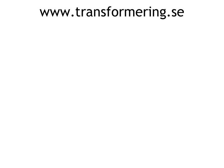 www transformering se