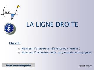 la ligne droite