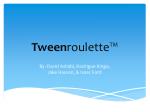 Join Tweenroulette™: Safe Chat for Grade 9 & 10 Students - slide 1