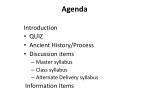 Agenda - slide 1