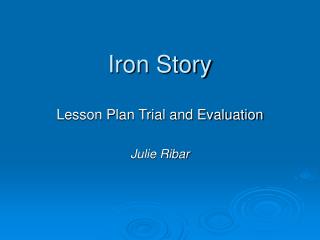 Iron Story