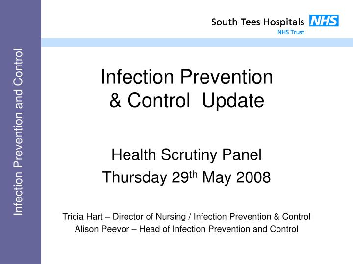 infection prevention control update