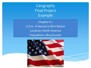 Geography Final Project Example