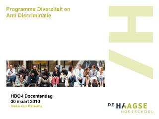 programma diversiteit en anti discriminatie