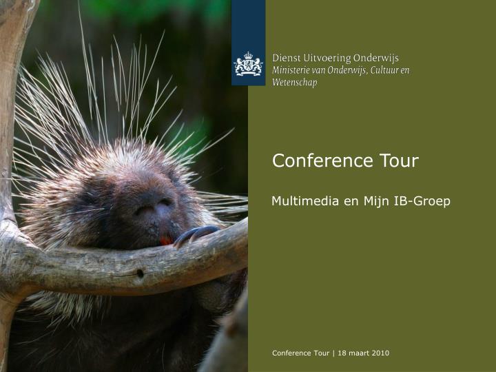 conference tour