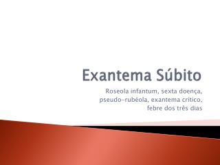 exantema s bito