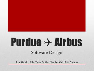 Purdue ? Airbus