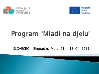 program mladi na djelu