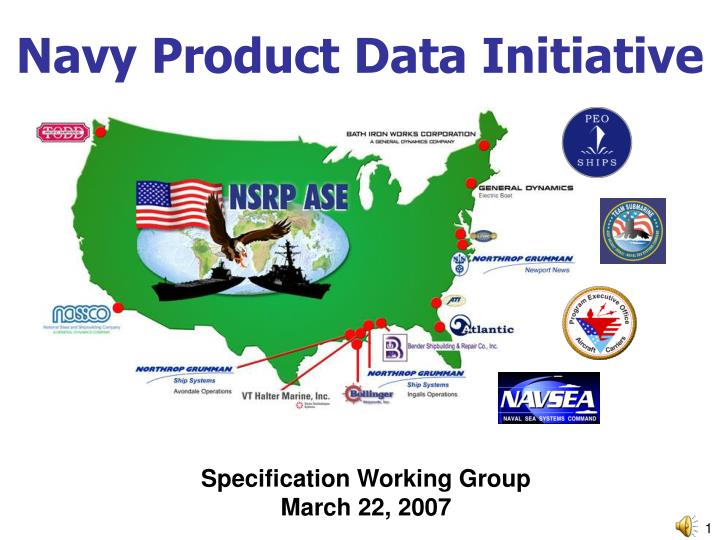 navy product data initiative
