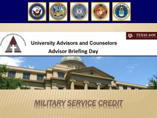 Military service credit