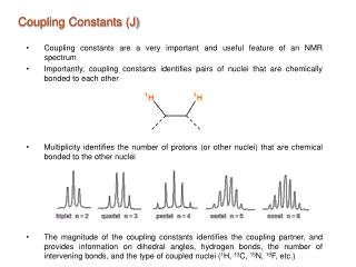 Coupling Constants (J)