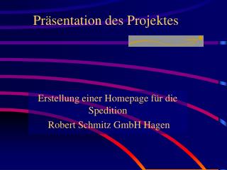 pr sentation des projektes