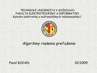 algoritmy riadenia pre a enia