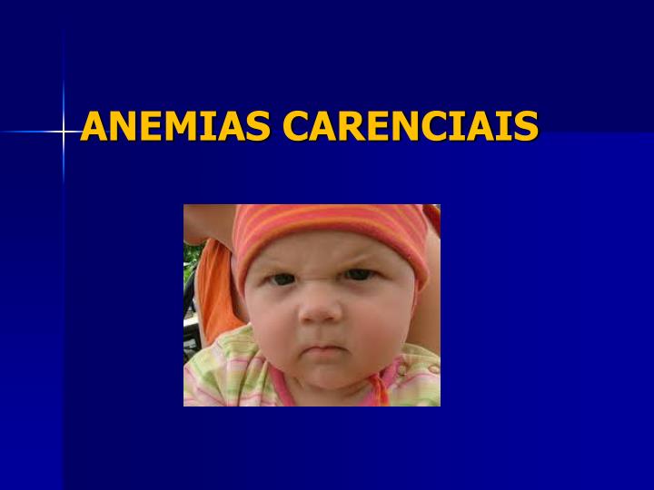 anemias carenciais